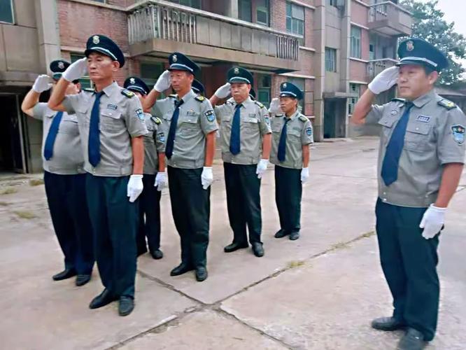 华泰保安服务公司九月第二周学习训练工作动态